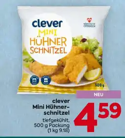 Billa Clever mini hühner- schnitzel Angebot