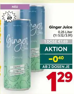 Billa Ginger Juice Angebot