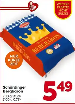 Billa Schärdinger bergbaron Angebot