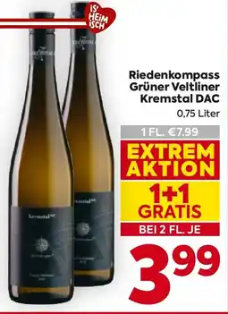 Billa Riedenkompass grüner veltliner kremstal dac Angebot