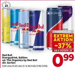 Billa Red Bull Energydrink, Edition od. The Organics by Red Bull Angebot
