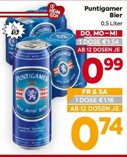 Billa Puntigamer bier Angebot