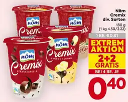 Billa Nöm Cremix Angebot