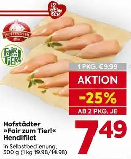 Billa Hofstädter Fair zum Tier! Hendlfilet Angebot