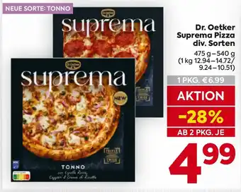 Billa Dr. oetker suprema pizza Angebot