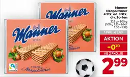 Billa Manner Neapolitaner Angebot