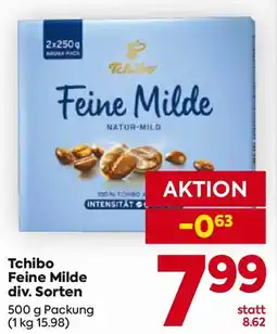 Billa Tchibo Feine Milde Angebot