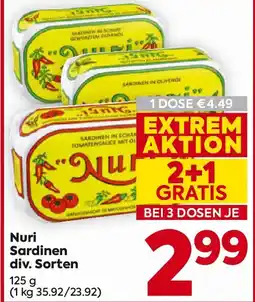 Billa Nuri Sardinen Angebot