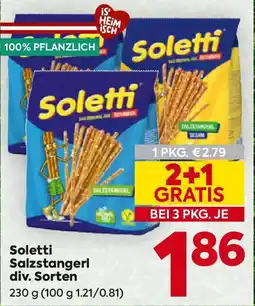 Billa Soletti Salzstangerl Angebot