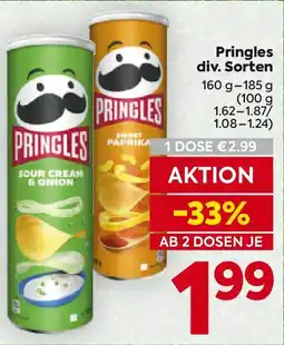 Billa Pringles Angebot
