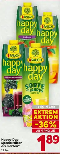 Billa Happy Day Spezialitäten Angebot