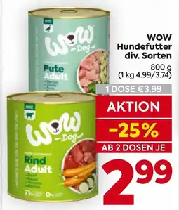 Billa Wow hundefutter Angebot