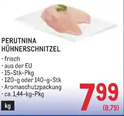 Metro Perutnina hühnerschnitzel Angebot