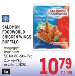 Metro Salomon foodworld chicken wings buffalo Angebot