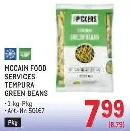 Metro Mccain food services tempura green beans Angebot