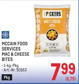 Metro Mccain food services mac & cheese bites Angebot