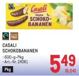 Metro Casali schokobananen Angebot