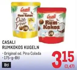 Metro Casali rumkokos kugeln Angebot