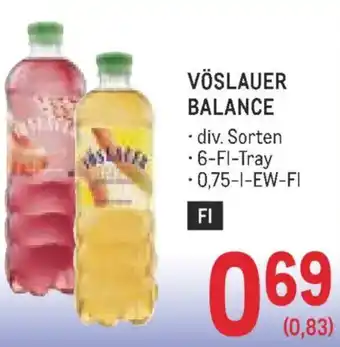 Metro Vöslauer balance Angebot