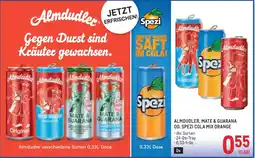 Metro Almdudler, mate & guarana od. spezi cola mix orange Angebot