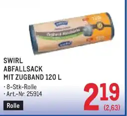 Metro Swirl abfallsack mit zugband Angebot