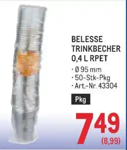 Metro Belesse trinkbecher Angebot