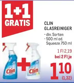 Metro Clin glasreiniger Angebot