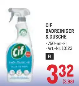 Metro Cif badreiniger & dusche Angebot