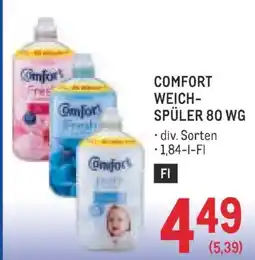 Metro Comfort weich spüler Angebot