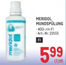 Metro Meridol mundspülung Angebot