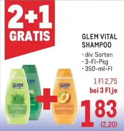 Metro Glem vital shampoo Angebot