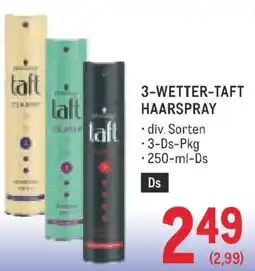 Metro 3 wetter taft haarspray Angebot