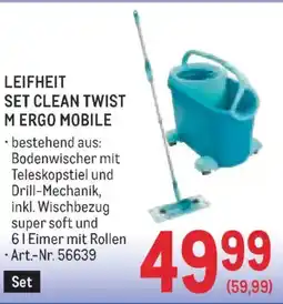 Metro Leifheit set clean twist m ergo mobile Angebot