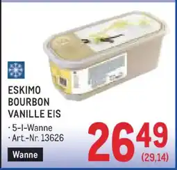 Metro Eskimo bourbon vanille eis Angebot