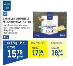 Metro Garnelen ummantelt hit kartoffelstreifen Angebot