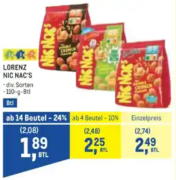 Metro Lorenz nic nac's Angebot