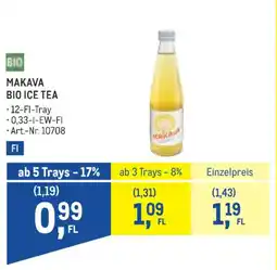 Metro Makava bio ice tea Angebot