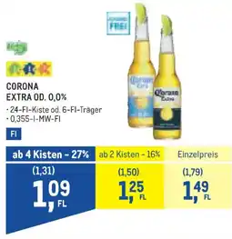 Metro Corona extra od. 0,0% Angebot