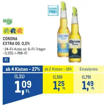 Metro Corona extra od. 0,0% Angebot