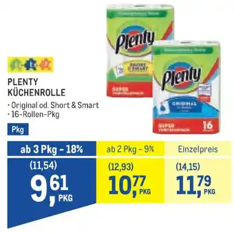 Metro Plenty küchenrolle Angebot