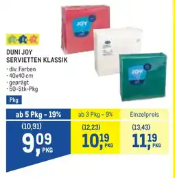 Metro Duni joy servietten klassik Angebot