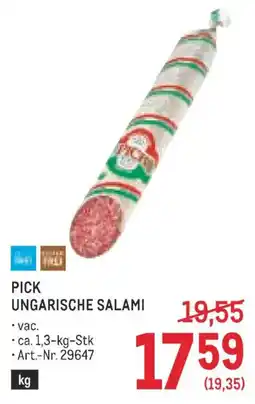 Metro Pick ungarische salami Angebot