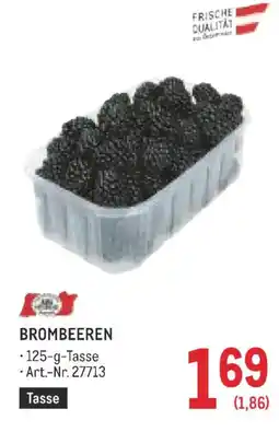 Metro Brombeeren Angebot