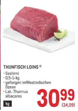 Metro Thunfisch loins Angebot