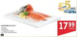 Metro Lachsforelle filet Angebot