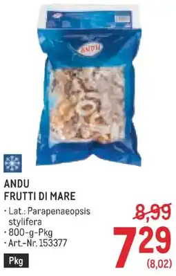 Metro Andu frutti di mare Angebot