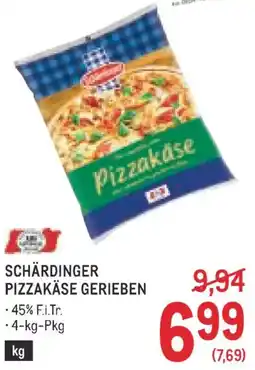 Metro Schärdinger pizzakäse gerieben Angebot