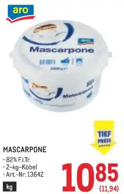 Metro Mascarpone Angebot