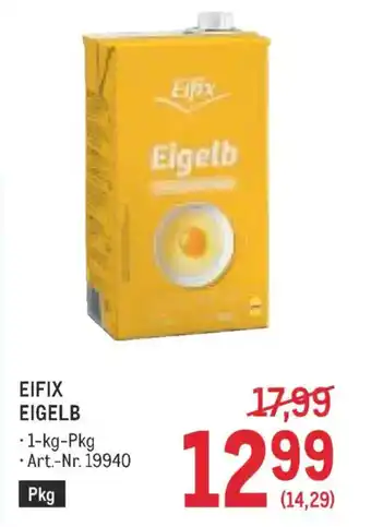 Metro Eifix eigelb Angebot