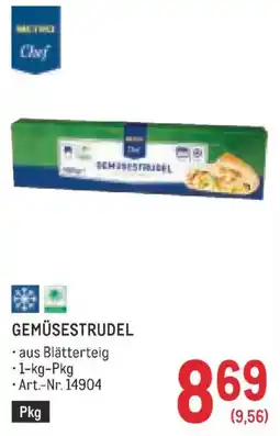 Metro Gemüsestrudel Angebot